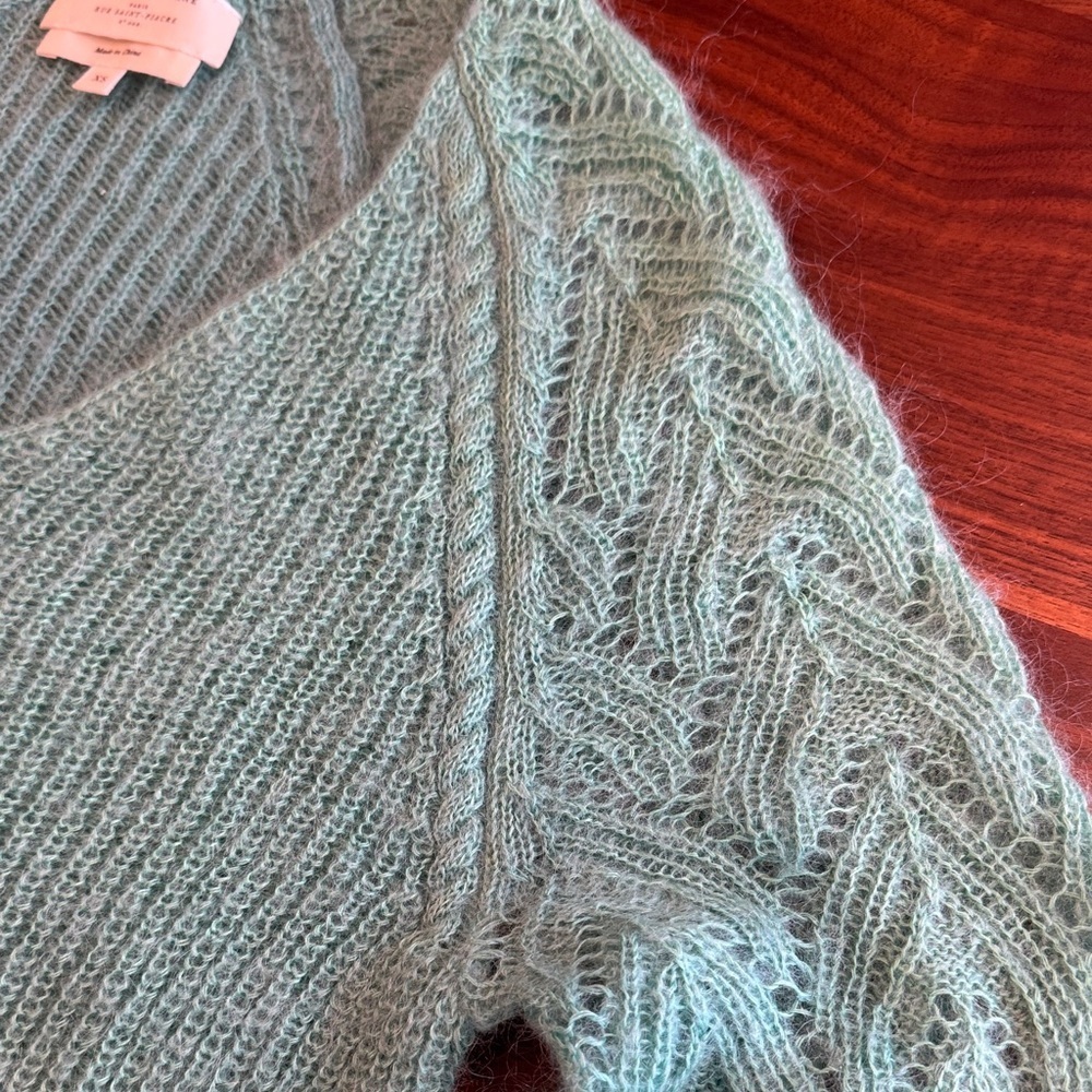 SÉZANE Diane Mohair Wool Knit Jumper Sz XS - Picture 8 of 11